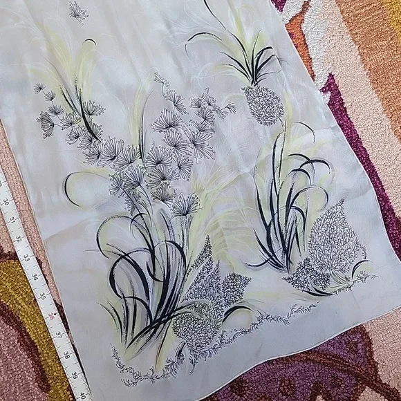 Botanical True Vintage Scarf - Picture 9 of 12